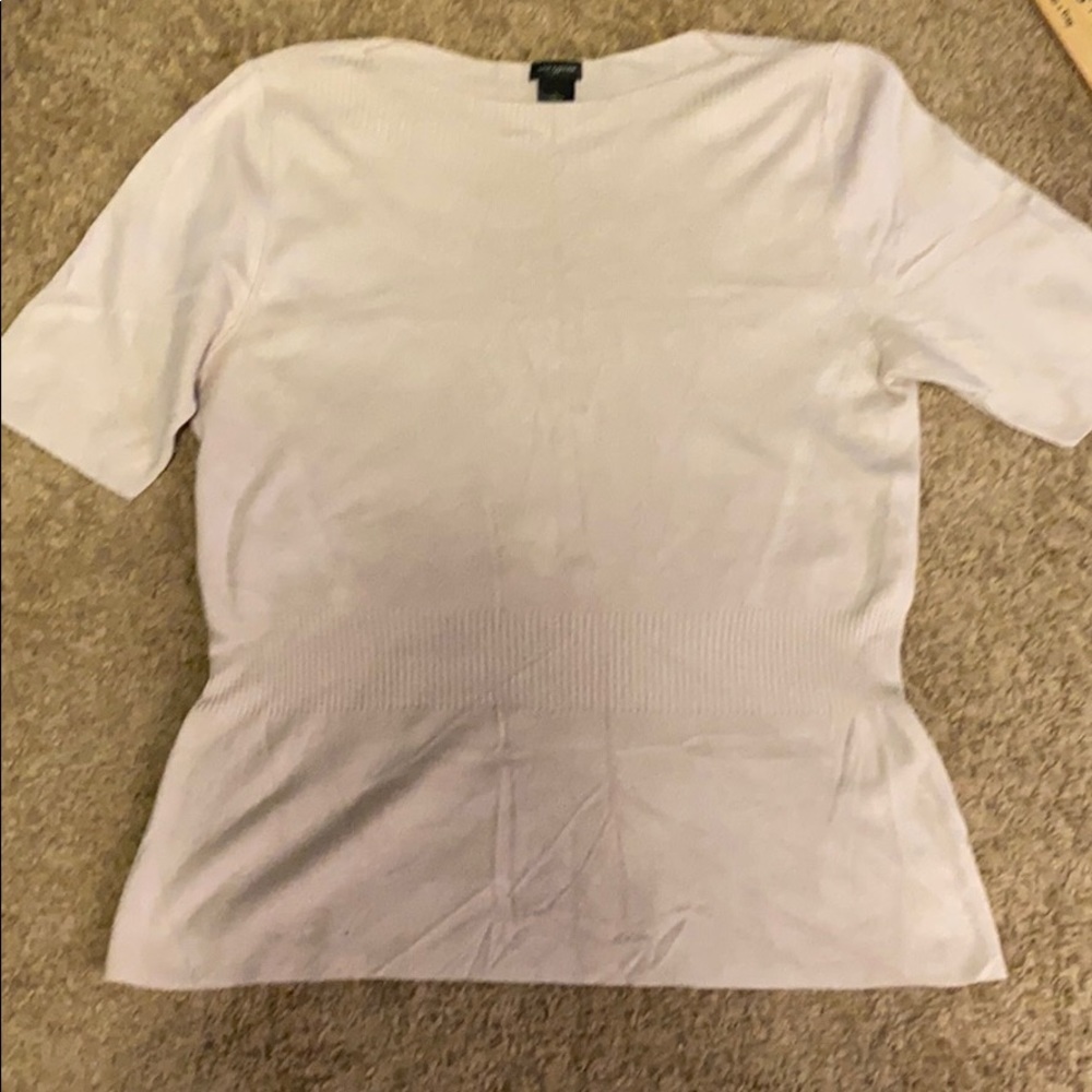 Ann Taylor Pale Pink Lightweight Sweater